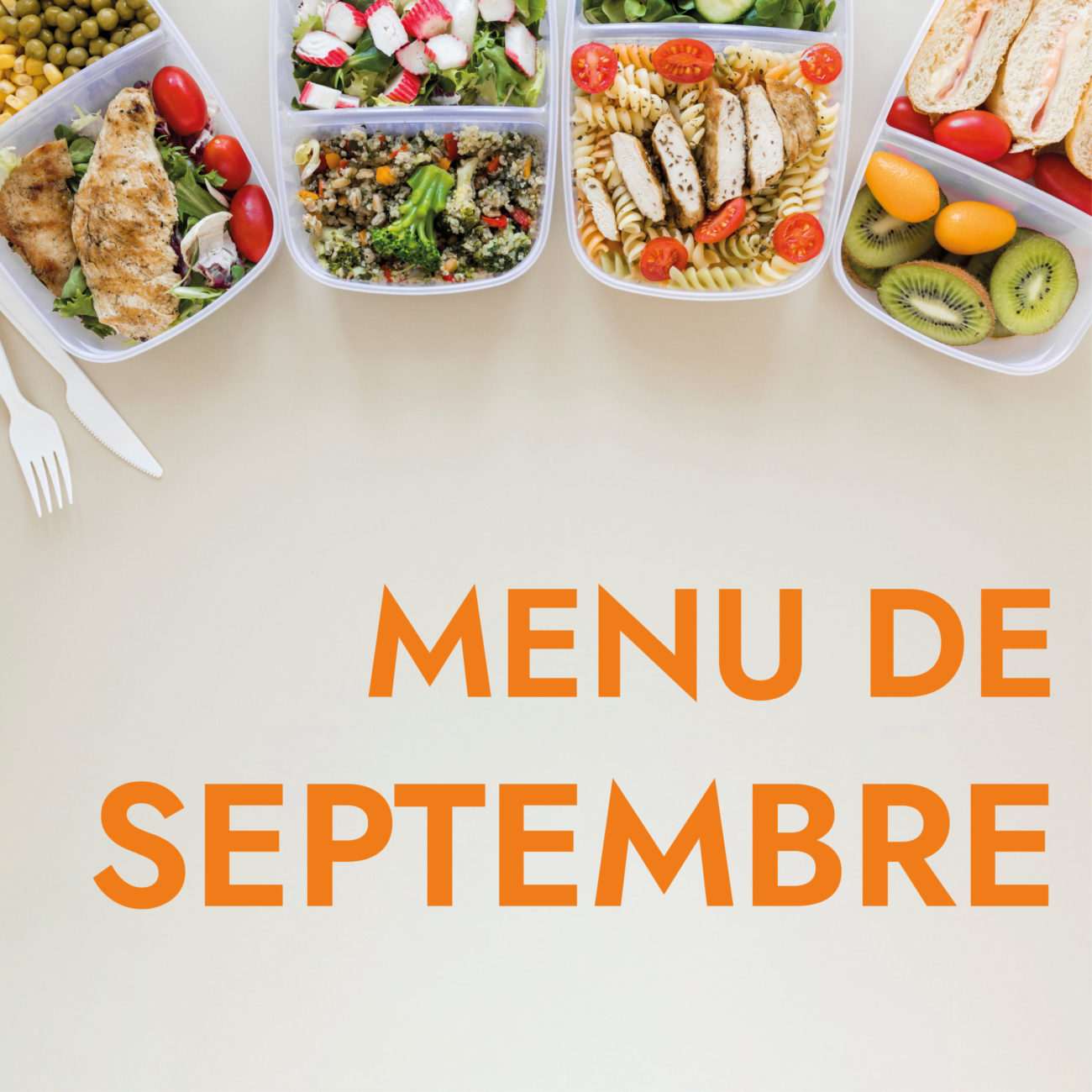Menu de septembre 2
